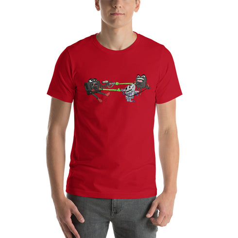Retro Console Wars - Genesis 1 & 2 vs SNES Premium T-Shirt
